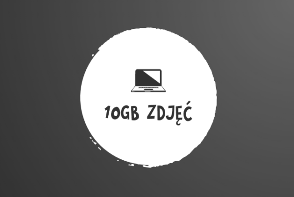Przechowywanie zdjęć w chmurze - Pakiet 10GB - 1 rok