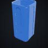 Multiboard: obudowa szuflady Multibin 1x1x2 - wizualizacja 3D Multiboard: obudowa szuflady Multibin 1x1x2 - wizualizacja 3D