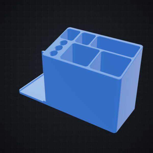 Multiboard: organizer na długopisy z tacką - wizualizacja 3D