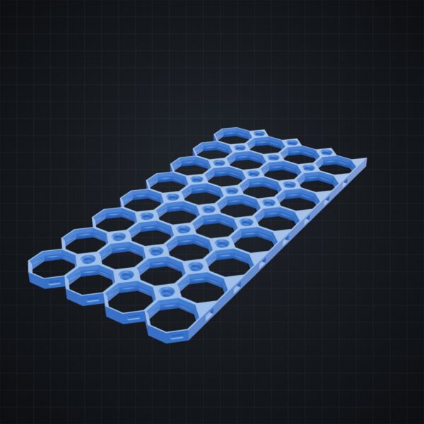 Multiboard: płyta 4x8 prawa krawędź - wizualizacja 3D Multiboard: płyta 4x8 prawa krawędź - wizualizacja 3D