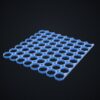Multiboard: płyta 8x8 prawa krawędź - wizualizacja 3D Multiboard: płyta 8x8 prawa krawędź - wizualizacja 3D