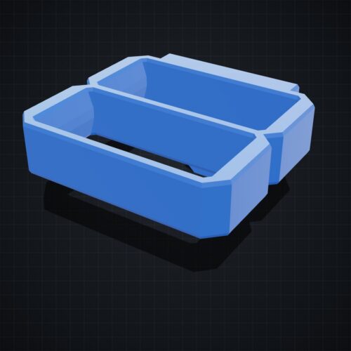 Multiboard: podwójny uchwyt na szczypce - wizualizacja 3D Multiboard: podwójny uchwyt na szczypce - wizualizacja 3D