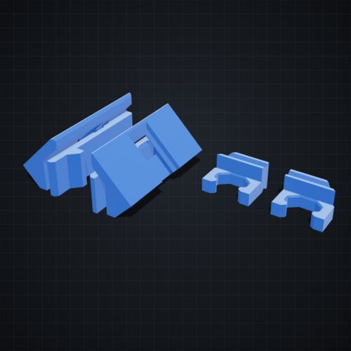 Multiboard: stopery szuflady Click Drawer (komplet) - wizualizacja 3D Multiboard: stopery szuflady Click Drawer (komplet) - wizualizacja 3D