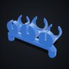 Multiboard: uchwyt na klucze imbusowe Wera (duży) - wizualizacja 3D Multiboard: uchwyt na klucze imbusowe Wera (duży) - wizualizacja 3D