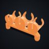 Multiboard: uchwyt na klucze imbusowe Wera (duży) - Pomarańczowy - wizualizacja 3D Multiboard: uchwyt na klucze imbusowe Wera (duży) - Pomarańczowy - wizualizacja 3D