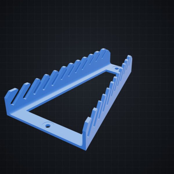 Multiboard: uchwyt na klucze płaskie - wizualizacja 3D Multiboard: uchwyt na klucze płaskie - wizualizacja 3D
