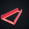 Multiboard: uchwyt na klucze płaskie - Czerwony - wizualizacja 3D Multiboard: uchwyt na klucze płaskie - Czerwony - wizualizacja 3D