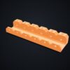 Multiboard: uchwyt na wkrętaki Wera krzyżowe i płaskie - Pomarańczowy - wizualizacja 3D Multiboard: uchwyt na wkrętaki Wera krzyżowe i płaskie - Pomarańczowy - wizualizacja 3D