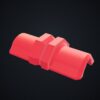Multiboard: wkładka Bolt-Lock do Slip-Fit - Czerwony - wizualizacja 3D Multiboard: wkładka Bolt-Lock do Slip-Fit - Czerwony - wizualizacja 3D