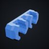 Multiboard: zatrzaski Dual Offset Snaps 6,25 mm - wizualizacja 3D Multiboard: zatrzaski Dual Offset Snaps 6,25 mm - wizualizacja 3D