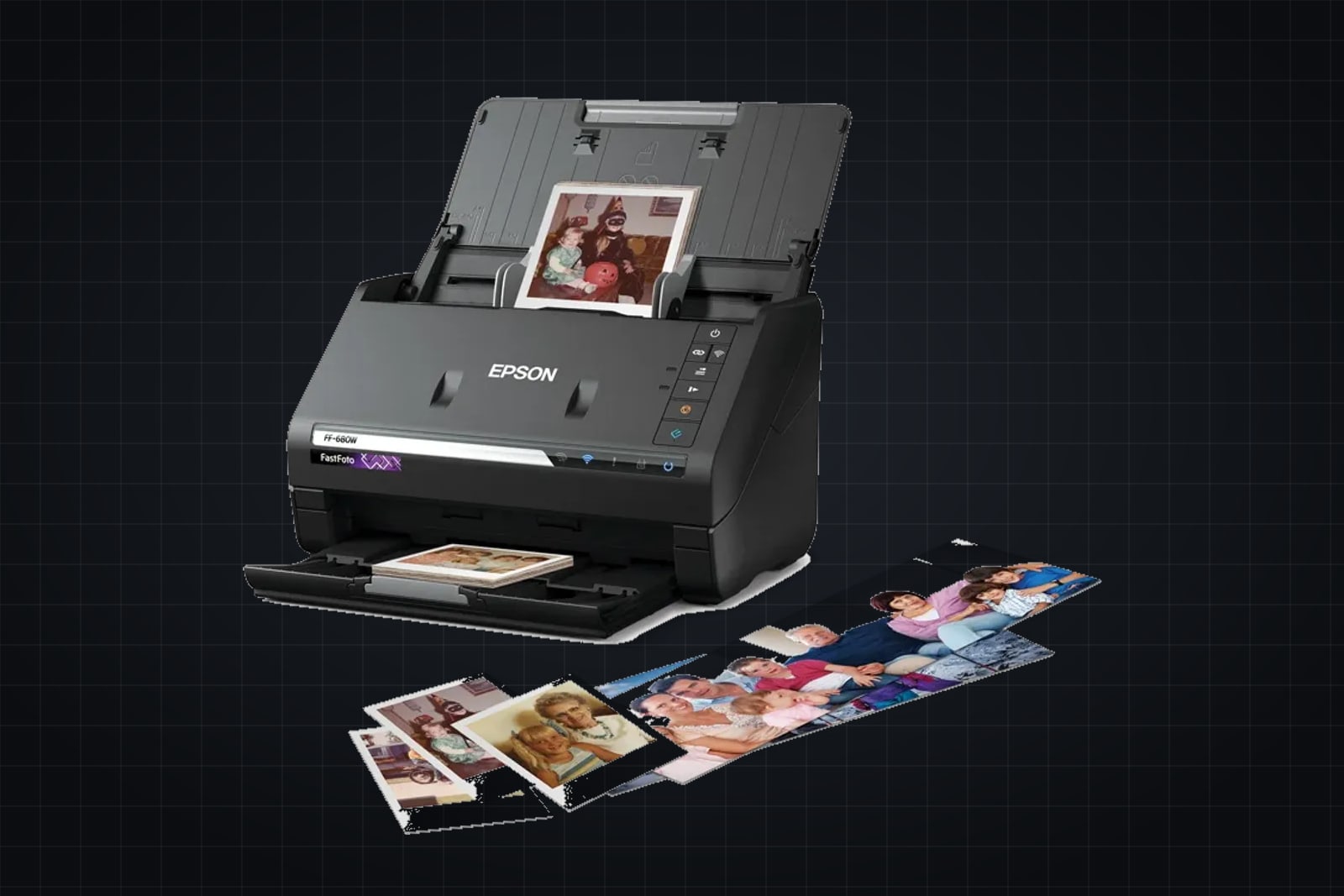 Skaner Epson FastFoto ze zdjęciami