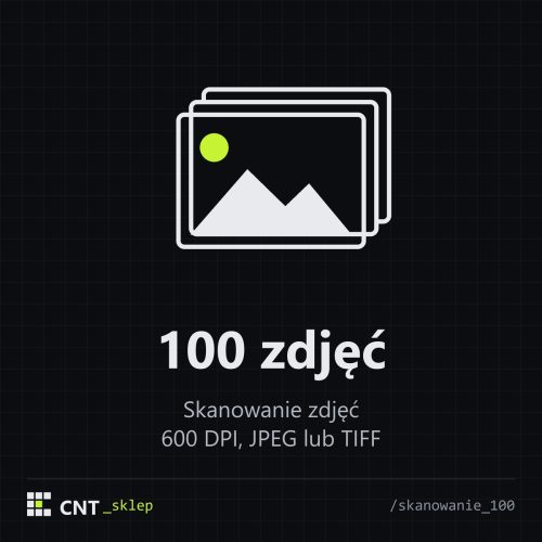 Skanowanie zdjęć - pakiet 100 sztuk Skanowanie zdjęć - pakiet 100 sztuk